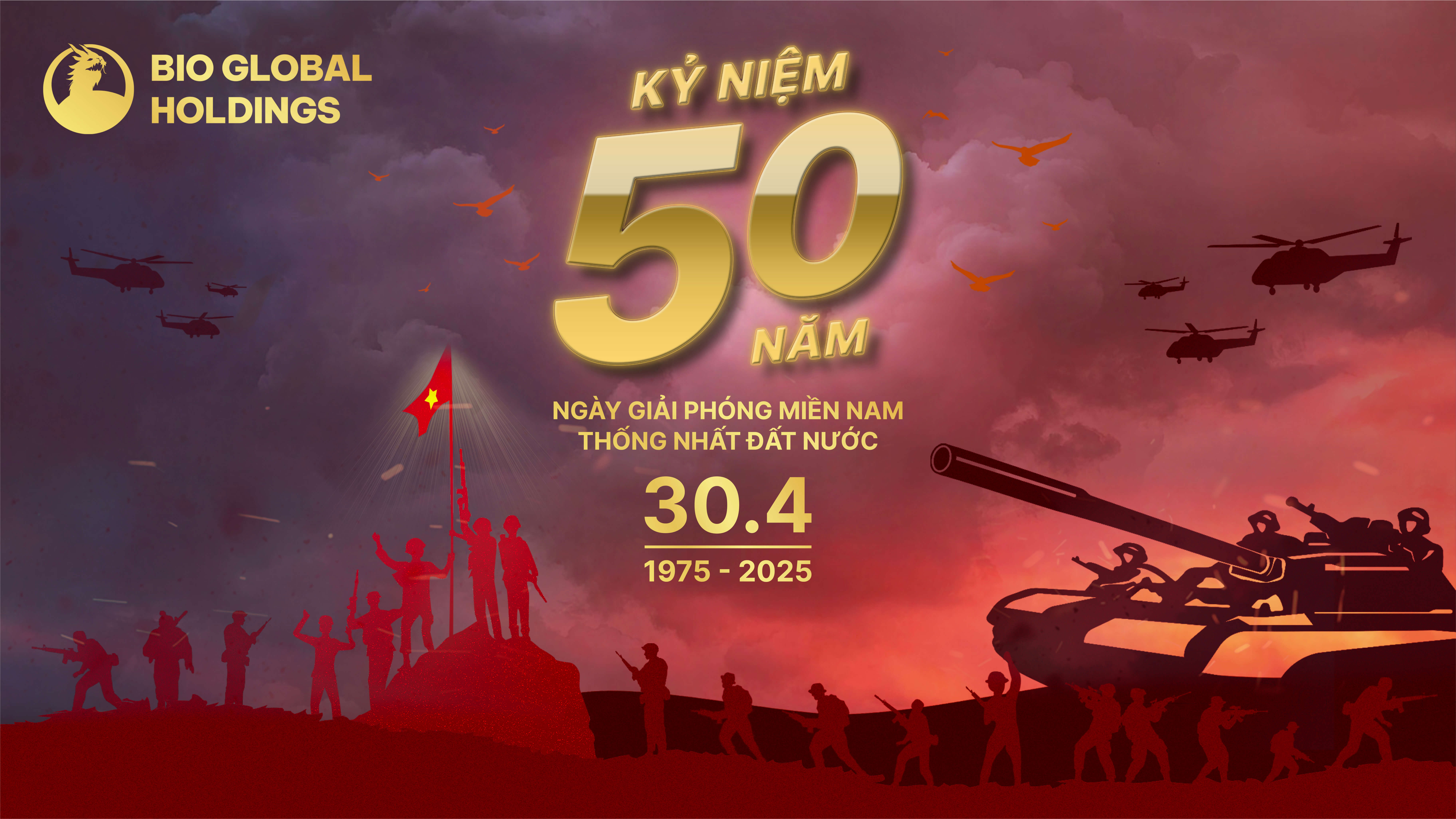 mừng ngày Giải phóng miền Nam thống nhất đất nước